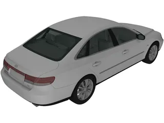 Hyundai Grandeur (2009) 3D Model