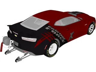 Chevrolet Camaro COPO (2016) 3D Model