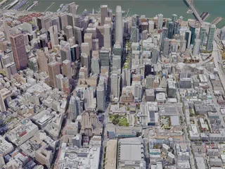 San Francisco City, USA (2022) 3D Model