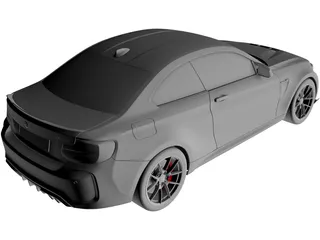 BMW M2 CS (2020) 3D Model