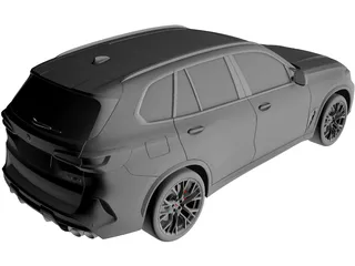 BMW X5M Competition (2020) 3D Model