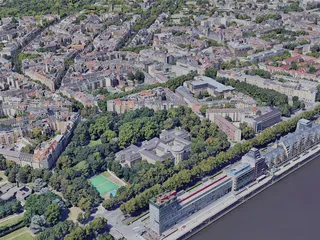 Cologne (Köln) City, Germany (2022) 3D Model