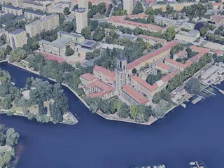 Potsdam City, Germany (2021) 3D Model