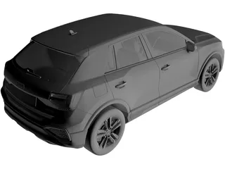 Audi Q2 (2021) 3D Model