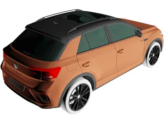 Volkswagen T-Roc R-Line 3D Model