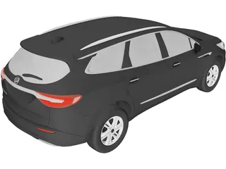 Buick Enclave (2018) 3D Model