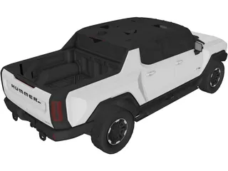 GMC Hummer EV (2022) 3D Model