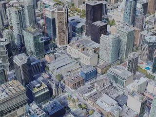 Vancouver City, Canada (2022) 3D Model