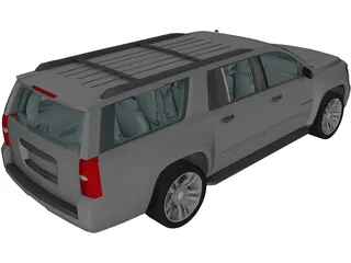 Chevrolet Suburban (2015) 3D Model