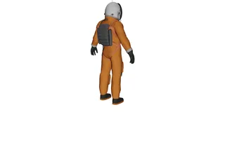 Astronaut 3D Model