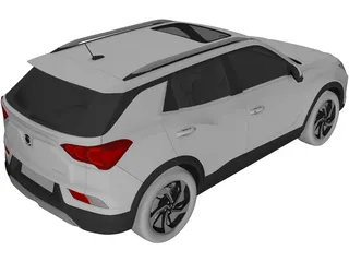 SsangYong Korando (2020) 3D Model