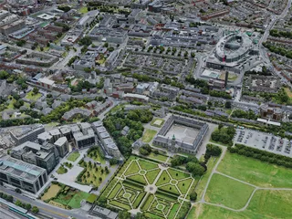 Dublin City, Ireland (2022) 3D Model