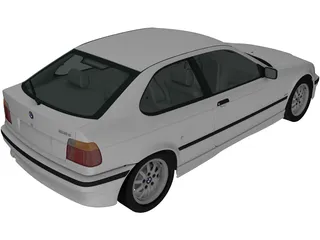 BMW 3-Series Compact [E36] (1994) 3D Model