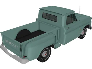 Chevrolet C10 (1963) 3D Model