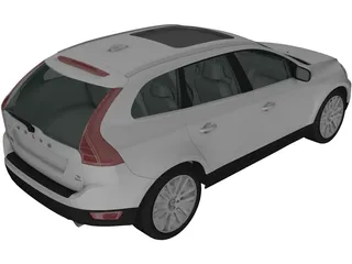 Volvo XC60 (2009) 3D Model