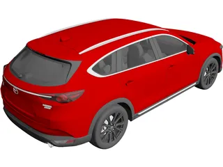 Mazda CX-8 (2020) 3D Model