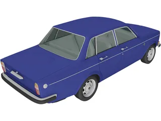 Volvo 144 (1967) 3D Model