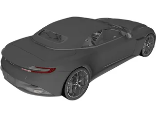 Aston Martin DB11 Volante (2019) 3D Model