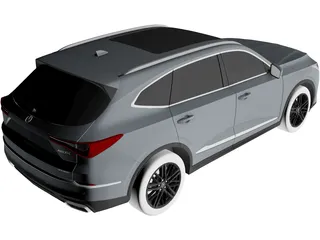 Acura MDX (2022) 3D Model