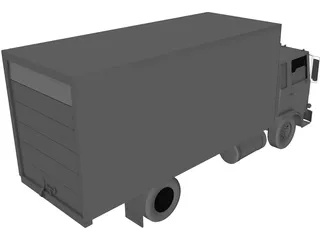 Moving Van 3D Model
