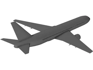 Boeing 767-200 3D Model