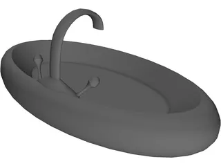 Bathroom Sink 3D Model