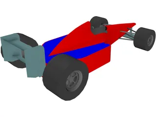 Formula 1 Car 3D Model