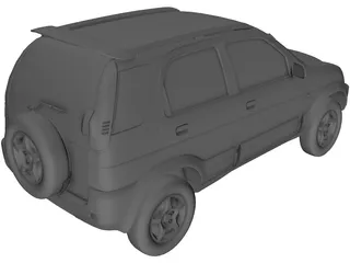Toyota Cami (1999) 3D Model