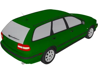 Volvo V40 (2000) 3D Model