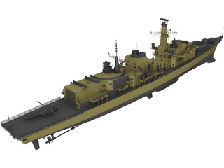 Norfolk 23 3D Model