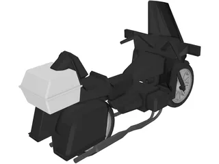 Honda Goldwing (1984) 3D Model