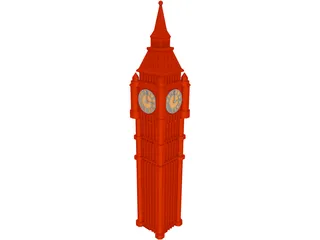 Big Ben 3D Model