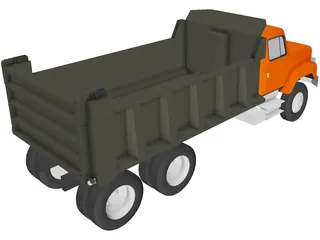 Dump Truck (1978) 3D Model