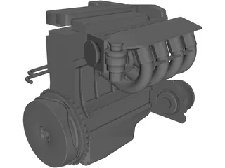 Engine 3D Model