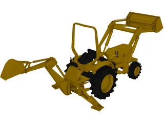 Tractor 3D Model