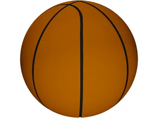 Basketball 3D Model