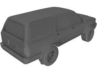 Toyota 4Runner (1991) 3D Model