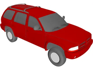Dodge Durango (1998) 3D Model