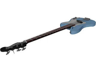 Fender Precision Mexican Bass 3D Model