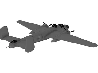 B-25 3D Model