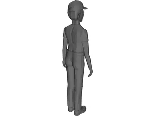 Boy 3D Model