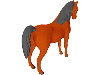 Horse 3D Model