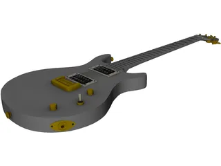 Guitar Electric 3D Model