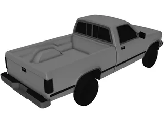 Dodge Dakota (1988) 3D Model