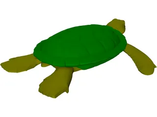 Turtle 3D Model