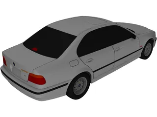 BMW 528i (1997) 3D Model