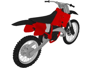 Honda CR500 (1994) 3D Model