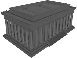 Lincoln Memorial 3D Model