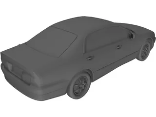 Mitsubishi Diamante (1998) 3D Model