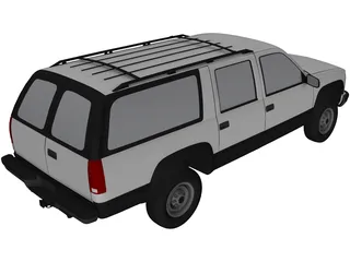 Chevrolet Suburban (1998) 3D Model